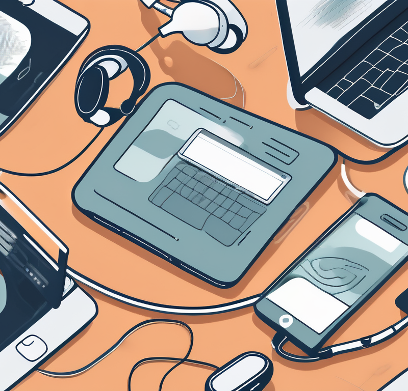 Various communication devices like a phone